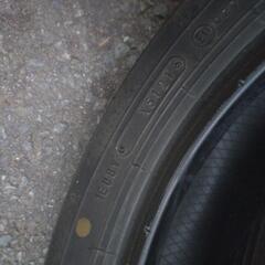 2021年製ダンロップEC300+　155/65R14 中古2本　軽自動車にの画像