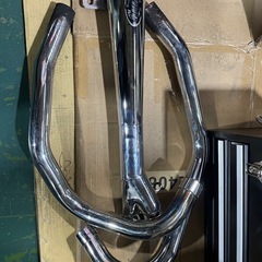 gs400 wing マフラーの画像