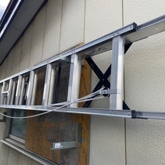 購入2ヶ月以内　2連梯子 アルインコ　MD-60D