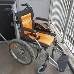 2回使用のみ！ ケアテックジャパン 車いす 自走兼介助
