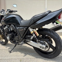 ⭐️車検付❗️CB400スーパーフォア.タイプS⭐️シート・プラグ4本・グリップ・ウインカー4個などなど新品で快調⭐️BEETフルエキマフラー快音です❗️400ccネイキッドオートバイ⭐️の画像