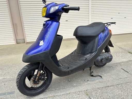 ⭐️アプリオタイプ2❗️快速2ストモデル⭐️前後タイヤ・バッテリ・シート・燃料ポンプなどなど新品交換済⭐️イロイロ整備で快調^_^50cc原付オートバイ⭐️