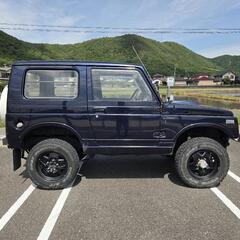 ジムニーja11改、4WD、リフトアップ、林道、キャンプの画像