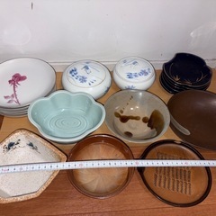 GYP0522 食器まとめ売り　皿　おろし皿　青磁　平皿　すり鉢