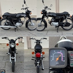 ⭐️K90.快速2スト❗️4速ギアモデル⭐️バッテリー・プラグ・グリップなど新品交換済み⭐️90cc原付2種オートバイ⭐️の画像