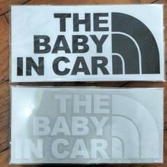 カッティングステッカー 子供が乗ってます THE BABY IN...