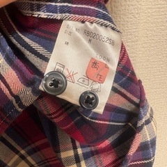 RAGEBLUE チェック柄 長袖シャツ Mサイズの画像