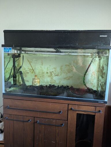 90センチ水槽、水槽台　熱帯魚