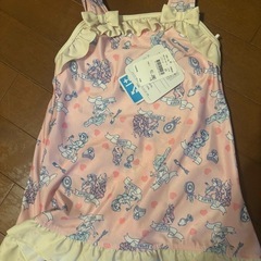新品タグ付き　120センチ　ディズニープリンセス水着
