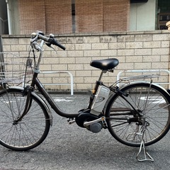 パナソニック電動アシスト自転車　大容量バッテリー付き