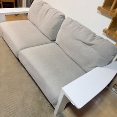 お取引先決まりました大きめソファーベッド
