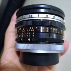 希少な名玉　良品　CANON FL 28mm F3.5の画像
