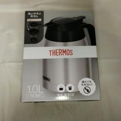 【新古品】サーモス ステンレスポット 1.0L THERMOS TTB-1001 ステンレスマット(SMT)の画像