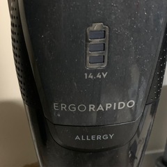 値下げ　ergorapido 掃除機コードレスの画像