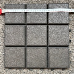 【決まりました】タイルデッキ　130枚+α  ベランダDIY