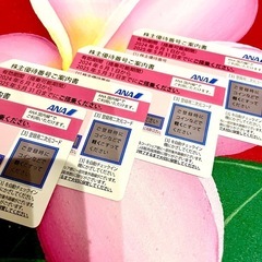 【ANA株主優待券　1枚500円】4枚あります　2025年5月3...