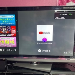 シャープ　テレビの画像