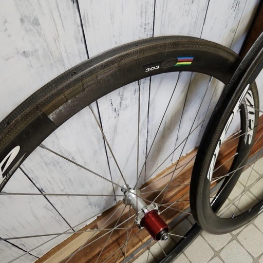 ZIPP303 チューブラー 700C カーボンホイール