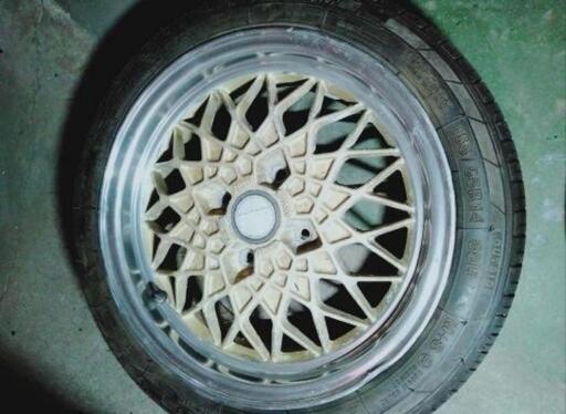 ホイールのみBBS 14インチ 4H PCD100 軽カスタムスタンス4本