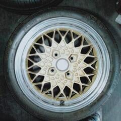 ホイールのみ　BBS 14インチ 4H PCD100 軽カスタム...