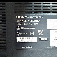 液晶テレビの画像