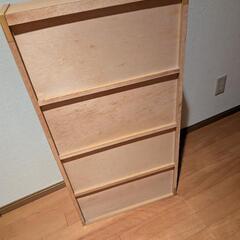 木製 本棚 シェルフ 棚 の画像