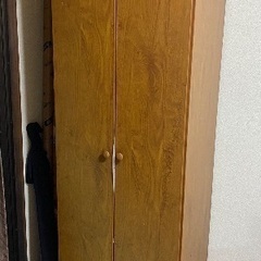 ワードローブ2つ　無料で差し上げます