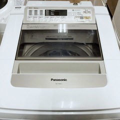 (送料無料) 2020年 美品 8kg 洗濯機 panasonic 布団洗濯可 エコナビで自動節電 ⑧の画像