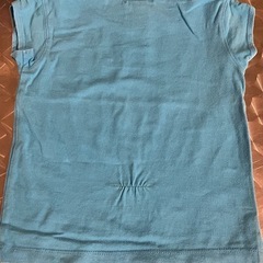 キッズ90　Ralph Lauren RL刺繍水色Tシャツの画像
