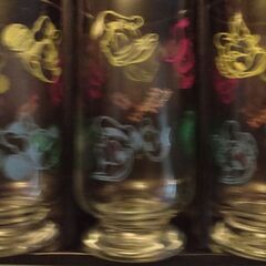 ディズニーガラスグラスの画像