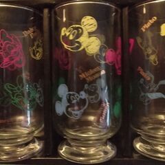 ディズニーガラスグラスの画像
