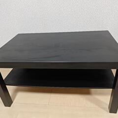 IKEA  コーヒーテーブル ローテーブル　ブラックブラウン  