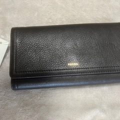 FOSSIL ブラック 長財布 新品タグ付き