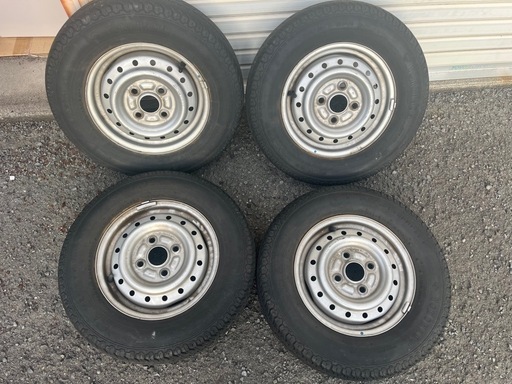 エブリィ　ホイール　タイヤ付き　4本セット