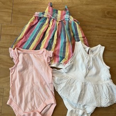 babyGAP ギャップ女の子用 ボディとワンピース　3点セット