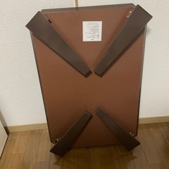 【あげます】ニトリの折りたたみ机