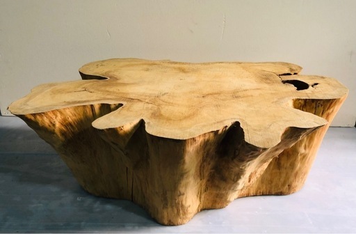 天然木 無垢 切り株 ローテーブル 天然木 無垢 切り株 ローテーブル