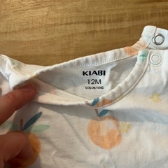 フランスブランドKIABI ベビーパジャマセット 12M 18Mの画像