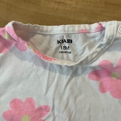 フランスブランドKIABI ベビーパジャマセット 12M 18Mの画像