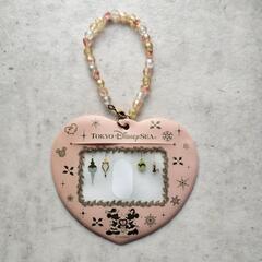 ⭐️東京ディズニーシー⭐️　チケットホルダー　クリスマス　2006　パスケース　ピンクの画像