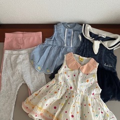 夏物 ワンピースとレギンスセット 5点セット