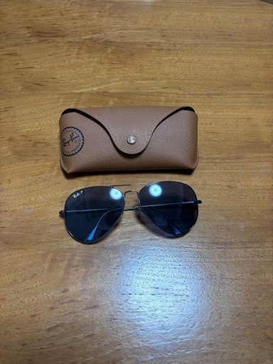 【販売終了】 【値下げ】【美品】Ray-Ban RB3689 ブラック サングラス