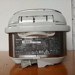 Panasonic　炊飯器　IHジャー　5.5合焚き　SR-HG102　2009年製の画像