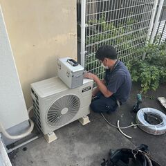 多数の応募ありがとうございます。✨即現金！エアコン工事 業務委託（家庭用エアコン取り付け）の画像