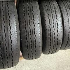 🌞195/80R15⭐工賃込み！ハイエース、キャラバン等に！バリ...