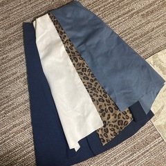フレア　アシメ　スカート