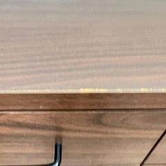 キャビネット ガラス扉 食器棚の画像