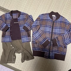 兄弟お揃い子供服70cm、110cm