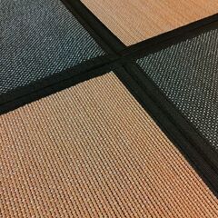 ニトリ　ふっくら竹ラグの画像
