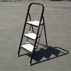 ● マツ六 コンビンデップ 住宅用踏台 KST-3BK 3段 折...